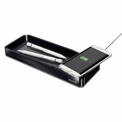 Leitz 53650095 Organiseur de station de chargement Support de bureau Polystyrène Noir