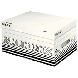 Leitz 61170001 Boîte à archives Carton Noir, Blanc