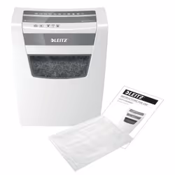 Leitz IQ Home Office P-4 destructeur de papier Découpage en particules 22 cm Blanc - Vue supplémentaire 7