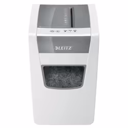 Leitz IQ Slim Office P-4 destructeur de papier Destruction croisée 22 cm Blanc