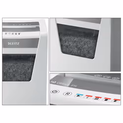 Leitz 80020000 destructeur de papier Découpage par micro-broyage 22,3 cm Blanc - Vue supplémentaire 5
