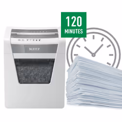 Leitz 80030000 destructeur de papier Destruction croisée 22,3 cm Blanc - Vue supplémentaire 5