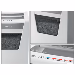 Leitz 80030000 destructeur de papier Destruction croisée 22,3 cm Blanc - Vue supplémentaire 6