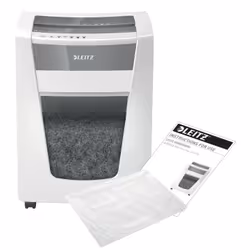 Leitz 80040000 destructeur de papier Découpage par micro-broyage 23 cm Blanc - Vue supplémentaire 8