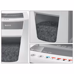 Leitz 80050000 destructeur de papier Découpage par micro-broyage 23 cm Blanc - Vue supplémentaire 6