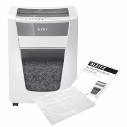 Leitz 80060000 destructeur de papier Destruction croisée 23 cm Blanc - Vue supplémentaire 6