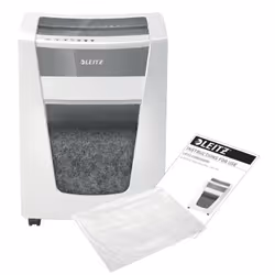 Leitz 80100000 destructeur de papier Découpage par micro-broyage 23 cm Blanc - Vue supplémentaire 7