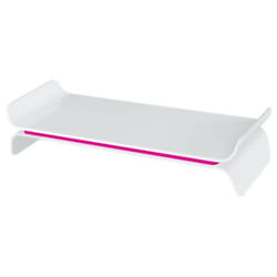 Leitz 65040023 support d'écran plat pour bureau 27" Rose, Blanc