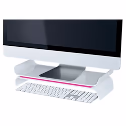 Leitz 65040023 support d'écran plat pour bureau 27" Rose, Blanc - Vue supplémentaire 4
