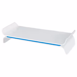 Leitz 65040036, 68,6 cm (27"), Réglage de la hauteur, Bleu, Blanc