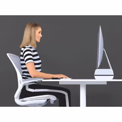 Leitz 65040095 support d'écran plat pour bureau 27" Blanc