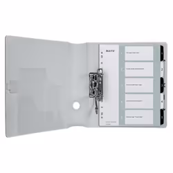 Leitz WOW intercalaire Polypropylène (PP) Noir, Blanc