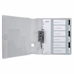 Leitz WOW intercalaire Polypropylène (PP) Noir, Blanc
