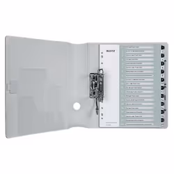 Leitz WOW intercalaire Polypropylène (PP) Noir, Blanc