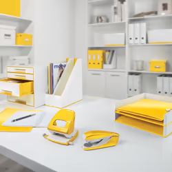 Leitz 11070016 classeur à anneaux A4 Jaune - Vue supplémentaire 7