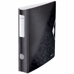 Esselte 11070095, A4, Polymousse, Polypropylène (PP), Noir, 350 feuilles, 80 g/m², 6,5 cm