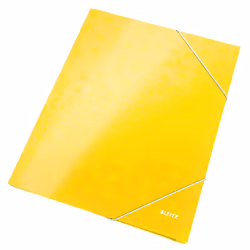 Leitz 39820016, Album de présentation, A4, Carton, Polypropylène (PP), Jaune, 250 feuilles, 80 g/m²