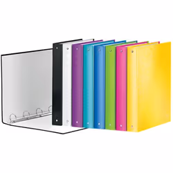 Leitz WOW classeur à anneaux A4 Noir