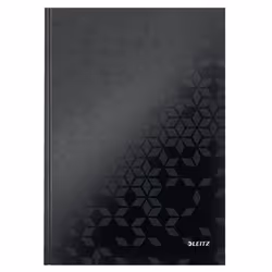 Leitz WOW, Motif, Noir, A4, 80 feuilles, 90 g/m², Papier ligné