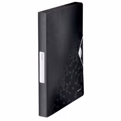 Leitz WOW, 250 feuilles, Noir, Polypropylène (PP), A4, 250 mm, 30 mm
