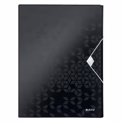 Leitz WOW boîte à archive 250 feuilles Noir Polypropylène (PP)