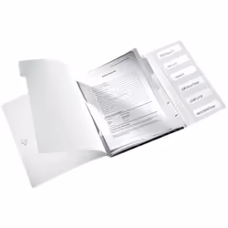 Leitz WOW Porte-documents Polypropylène (PP) Noir