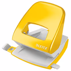Leitz NeXXt 50081016, 30 feuilles, Jaune, Métal, 8 cm, 5,5 mm, A4, A5, A6, Folio, US-Quart, 8 x 8 x 8cm