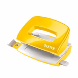 Leitz NeXXt 50601016, 10 feuilles, Jaune, Métal, Plastique, 8 cm, 5,5 mm, A4, A5, A6