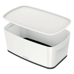 Leitz MyBox WOW Boîte de rangement Rectangulaire Synthétique ABS Gris, Blanc