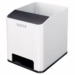 Leitz Desk Top Storage, Noir, Blanc, Polystyrène, 90 mm, 101 mm, 100 mm, 140 g