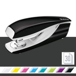 Agrafeuse - LEITZ - Capacité 30 feuilles - Corps en métal ergonomique - Agrafes 24/6 ou 26/6