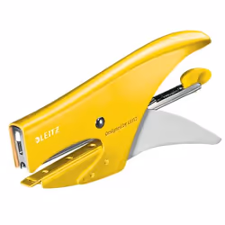 Leitz 55312016, 15 feuilles, Jaune, 150 x P2 (No. 10), Métal, 80 g/m², Arrière