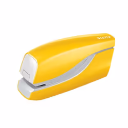 Leitz WOW, 10 feuilles, Devant, Métal, Plastique, Jaune, Batterie, AAA