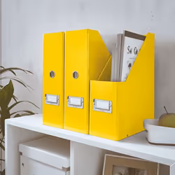 Leitz Click & Store porte-magazines Polypropylène (PP) Jaune