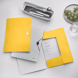 Leitz WOW Polypropylène (PP) Jaune A4
