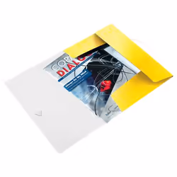 Leitz WOW Polypropylène (PP) Jaune A4