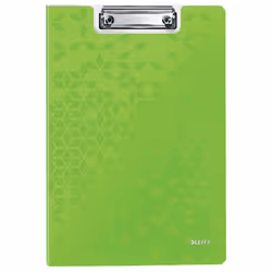 Leitz WOW, Vert, 75 feuilles, A4, Métal, Polymousse, 1 pochettes, 230 mm