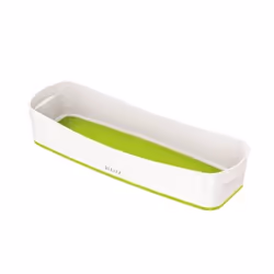Leitz 52581054, Compartiment de rangement, Vert, Blanc, Rectangulaire, Synthétique ABS, Monochromatique, Intérieure