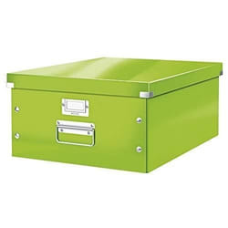 Boîte de rangement - LEITZ - Click & Store - Grande taille - Vert - Métal