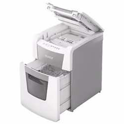 Leitz 80120000 destructeur de papier Découpage par micro-broyage 22 cm Gris, Blanc - Vue supplémentaire 12