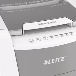 Leitz 80120000 destructeur de papier Découpage par micro-broyage 22 cm Gris, Blanc - Vue supplémentaire 4