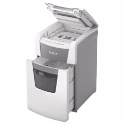 Leitz 80140000 destructeur de papier Découpage par micro-broyage 22 cm Gris, Blanc - Vue supplémentaire 13