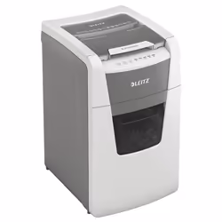 Leitz 80140000 destructeur de papier Découpage par micro-broyage 22 cm Gris, Blanc