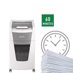 Leitz 80150000 destructeur de papier Destruction croisée 22 cm Gris, Blanc - Vue supplémentaire 10