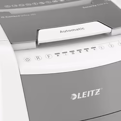 Leitz 80150000 destructeur de papier Destruction croisée 22 cm Gris, Blanc - Vue supplémentaire 4