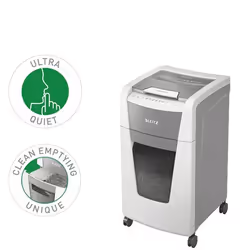 Leitz 80150000 destructeur de papier Destruction croisée 22 cm Gris, Blanc - Vue supplémentaire 5