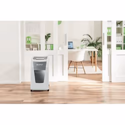 Leitz 80150000 destructeur de papier Destruction croisée 22 cm Gris, Blanc - Vue supplémentaire 6