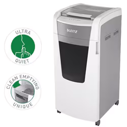 Leitz 80170000 destructeur de papier Destruction croisée 22,3 cm Gris, Blanc - Vue supplémentaire 5