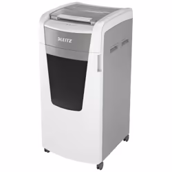 Leitz 80180000, Découpage par micro-broyage, 22,3 cm, 2 x 15 mm, 110 L, Tactile, 4 roue(s)