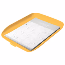 Leitz 53580019 bac de rangement de bureau Polystyrène Jaune